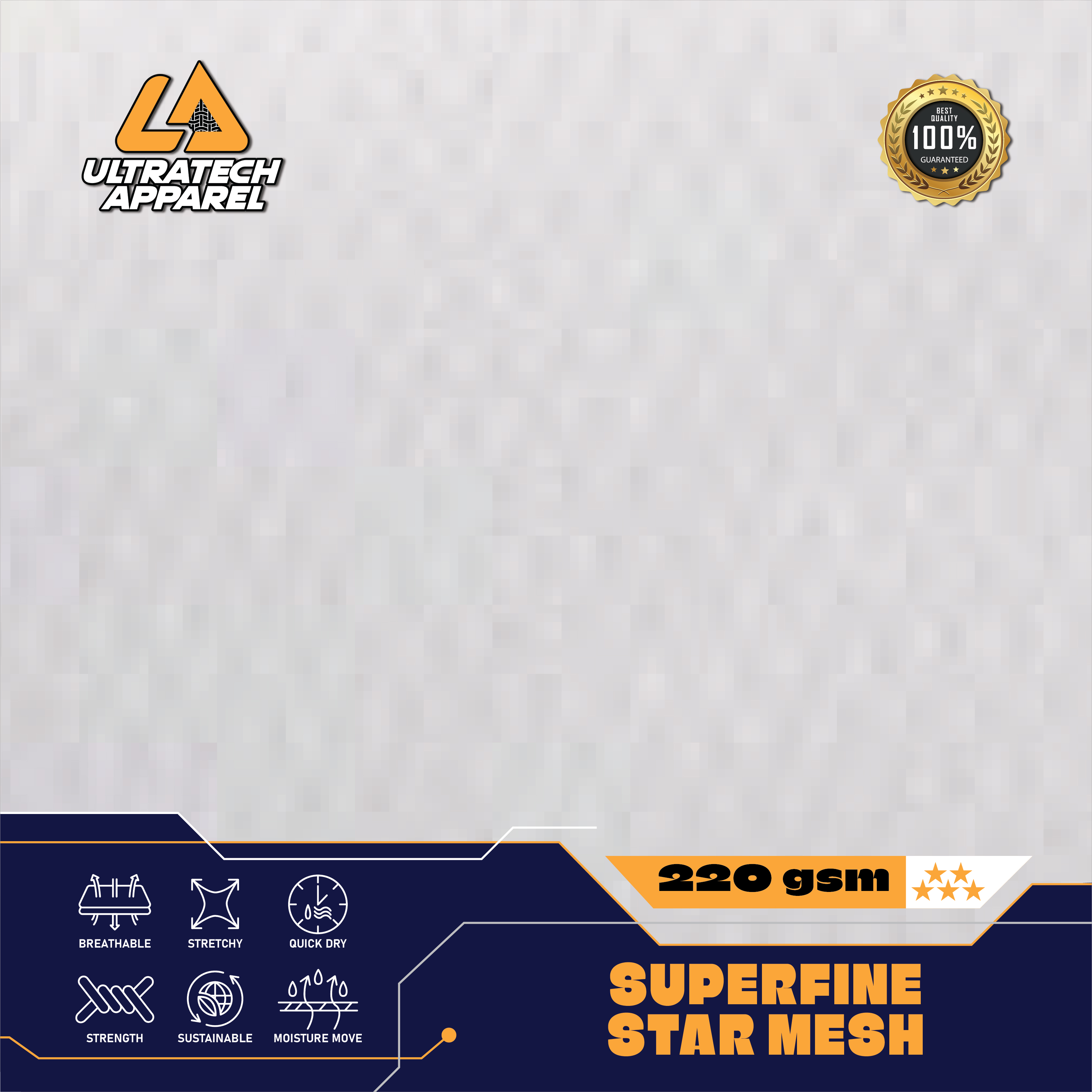 Superfine Star Mesh (220gsm)